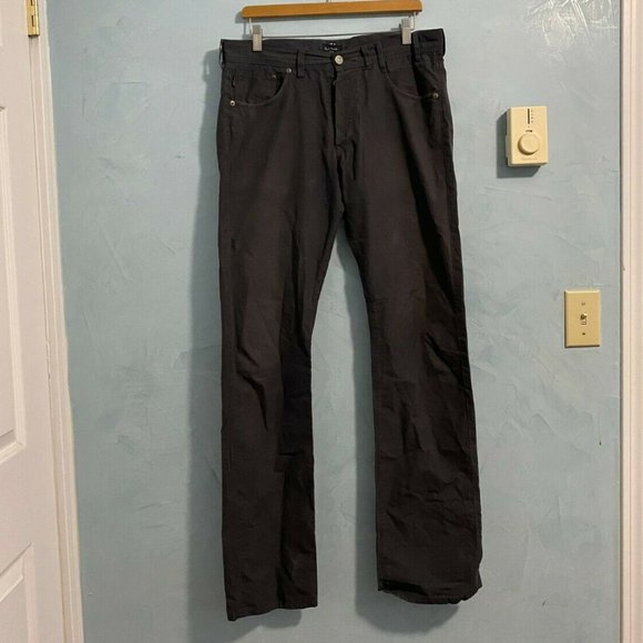 Paul‎ Smith Gray Jeans Size 32 100% Organic Cotton